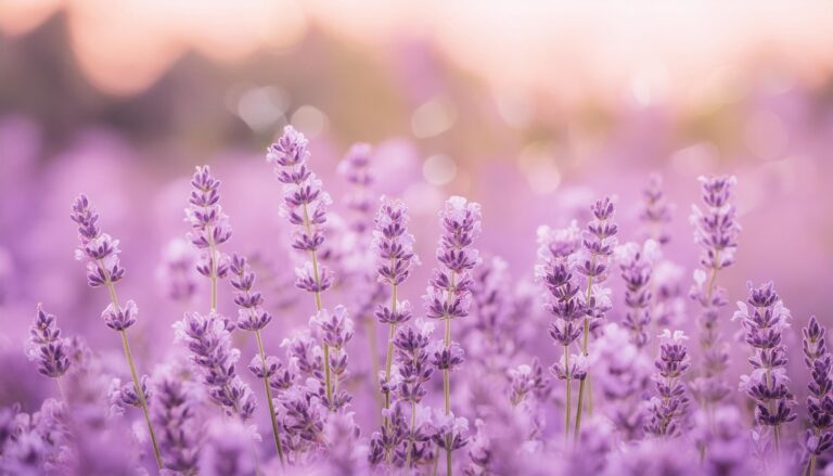 ラベンダーの花