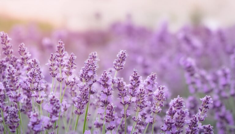ラベンダーの花
